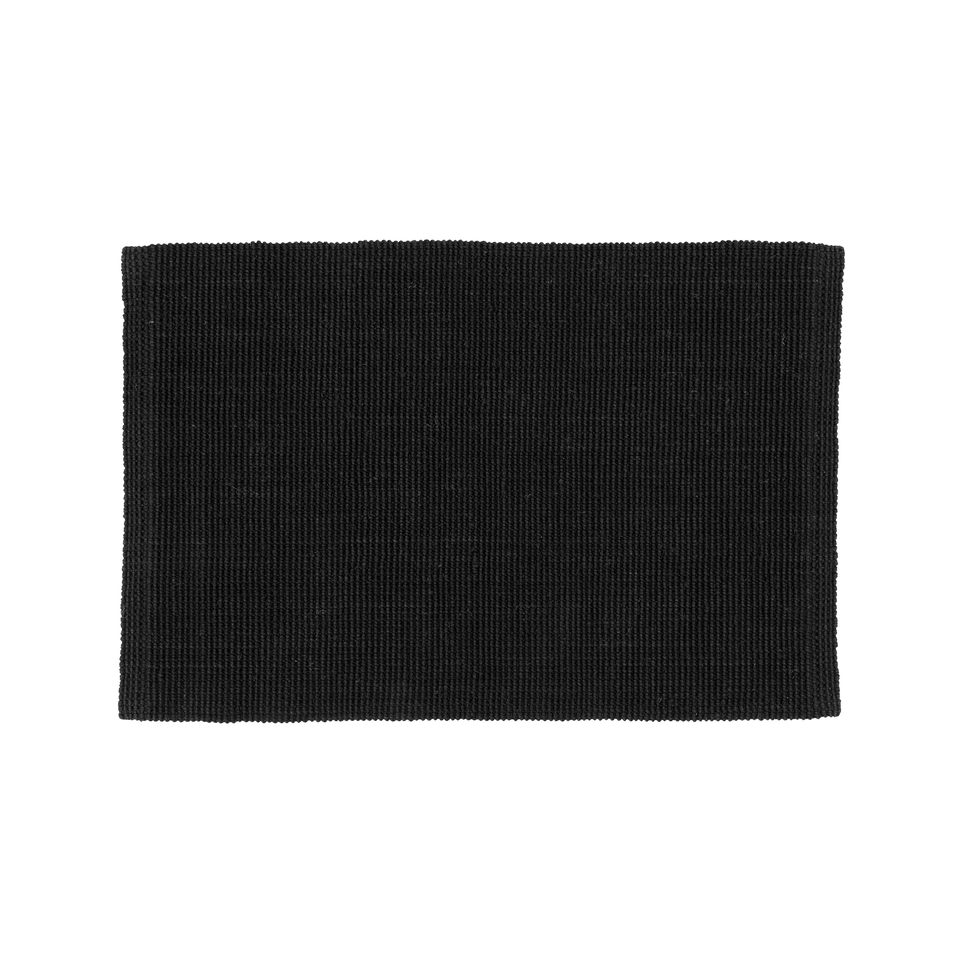 Black doormat Fiona of jute Dixie