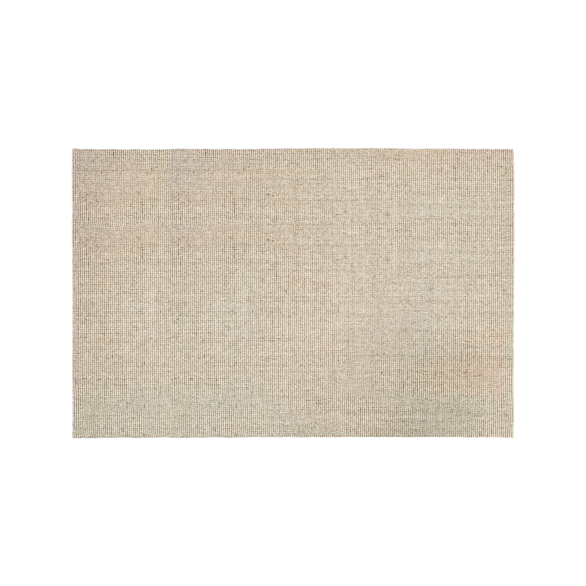 Sand-colored rug Astrid, made of sisal