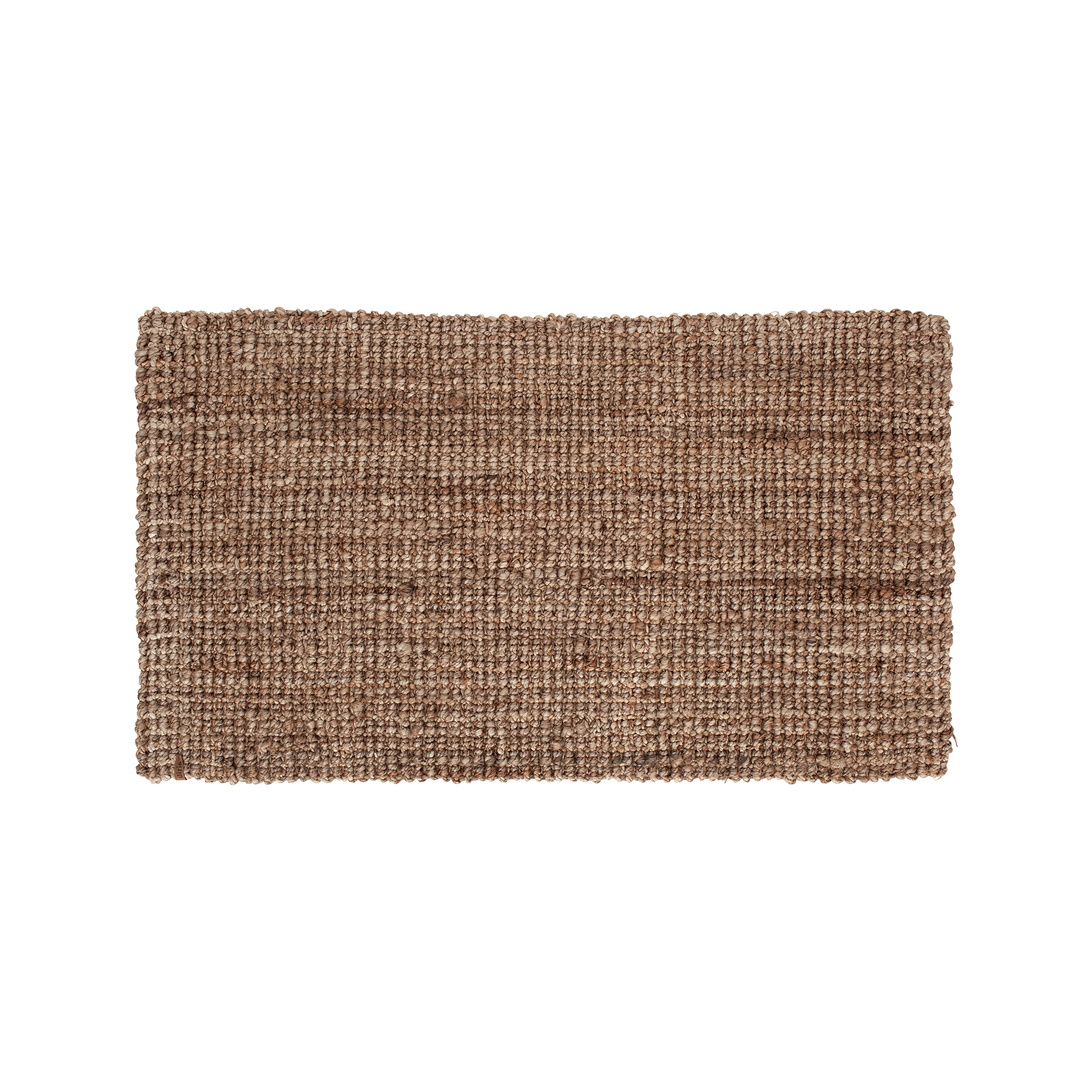 Natural grey long doormat Julia of jute