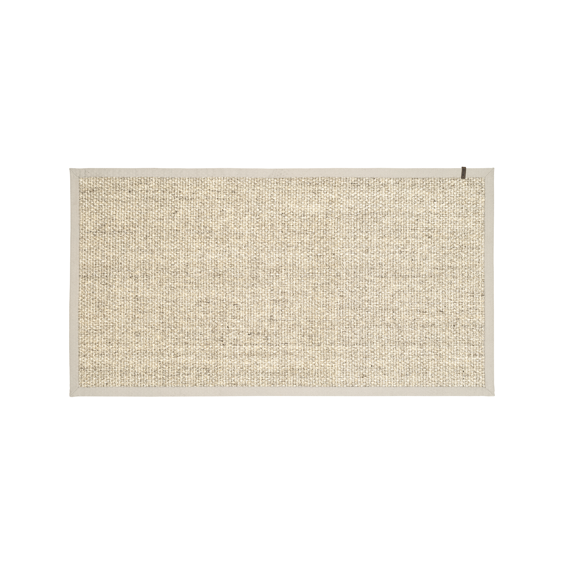 Doormat Wilma marble w border 80x150cm