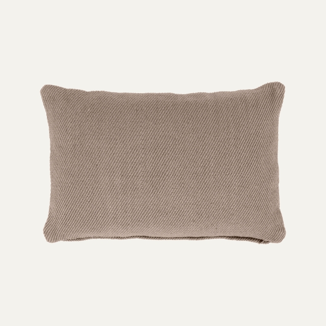 Outdoor cushion Plain taupe 60x40cm