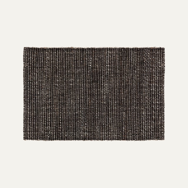Doormat Filip black melange 60x90cm