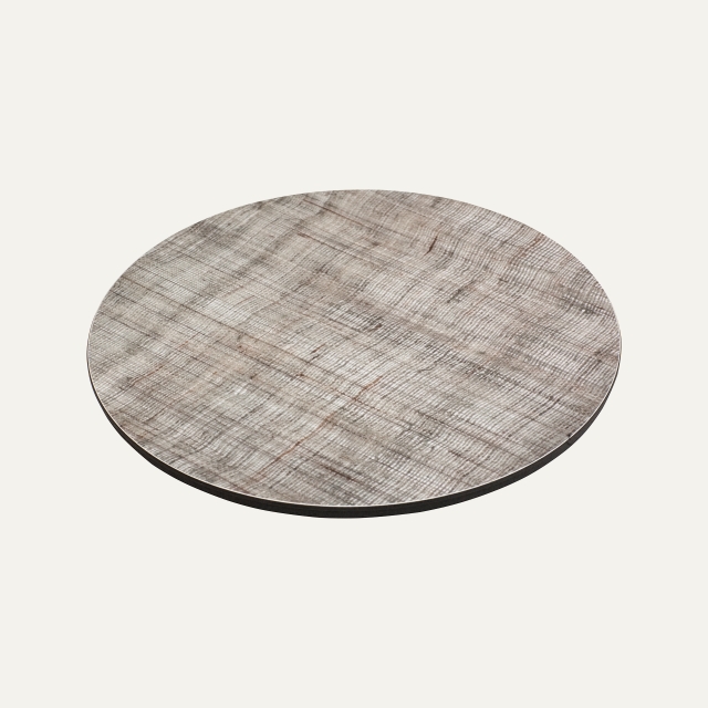 Trivet Linen grey d.23cm