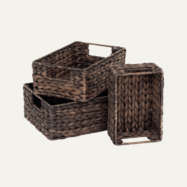 Drawer mini Lily brown S/3