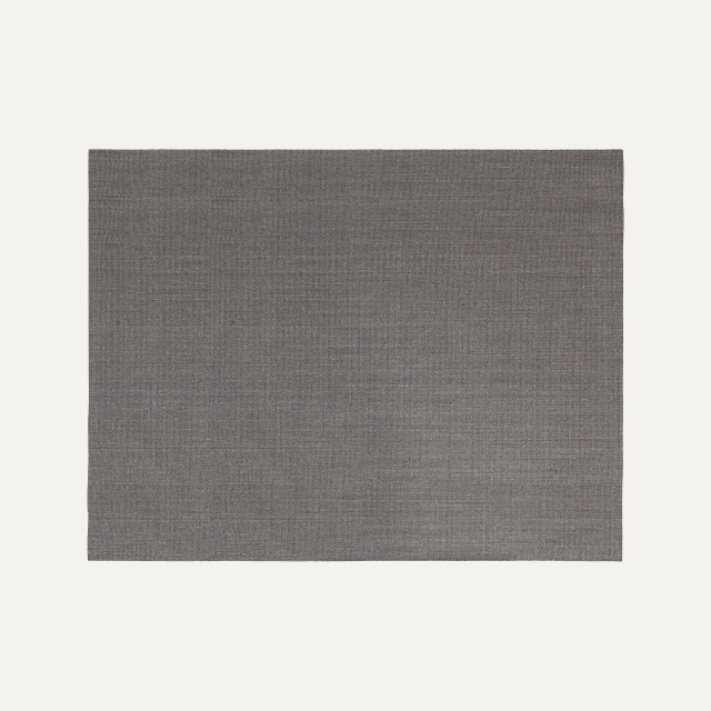 Grey mixed large rug Jenny, made of sisal