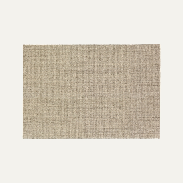 Sand-colored large rug Jenny, made of sisal