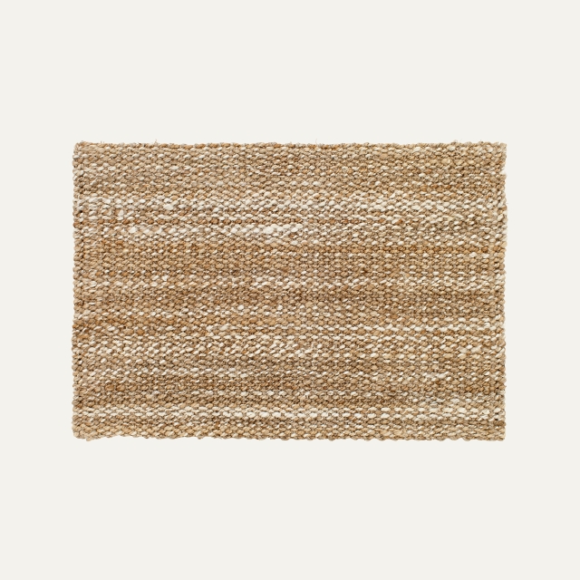 Natural melange doormat Fanny, made of jute