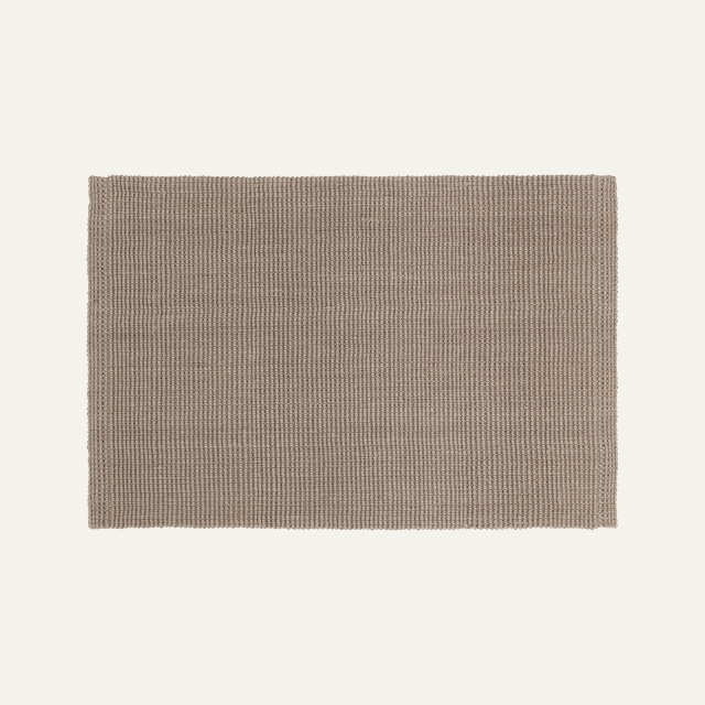 Grey doormat Fiona of jute