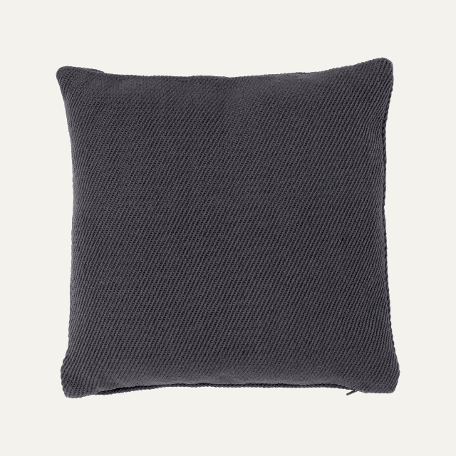 Outdoor cushion Plain dark grey 50x50cm