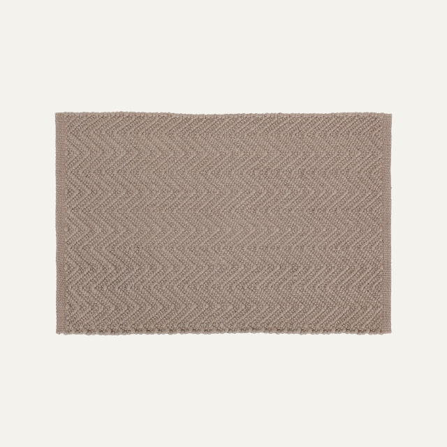 Outdoor rug Wave taupe 50x80cm