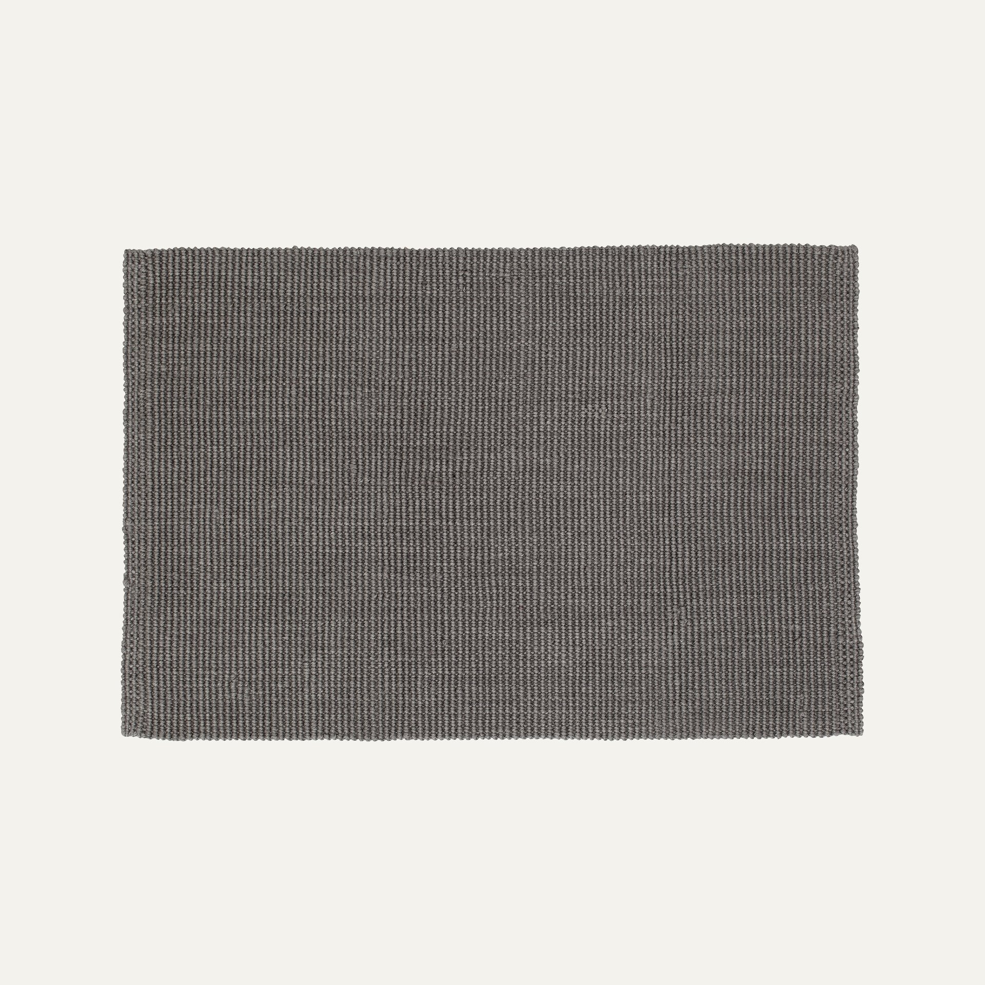 Cementgrå dörrmatta Fiona av jute Dixie