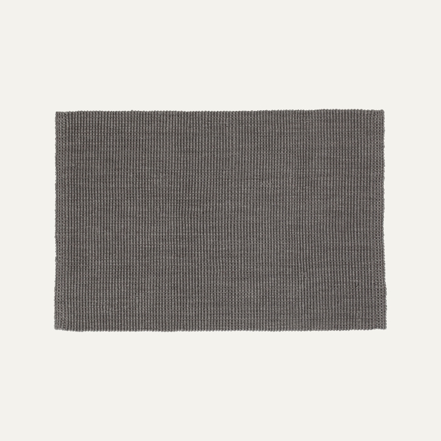 Cement grey doormat Fiona of jute