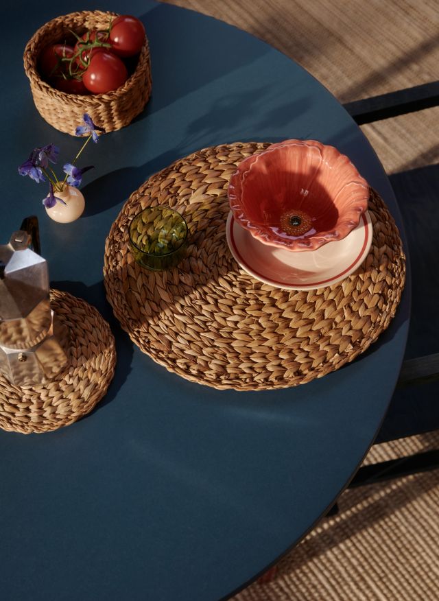 Inspiration bordstablett i jute brun/natur